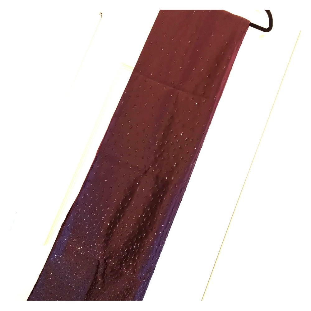 Burgundy wrap from Sacks